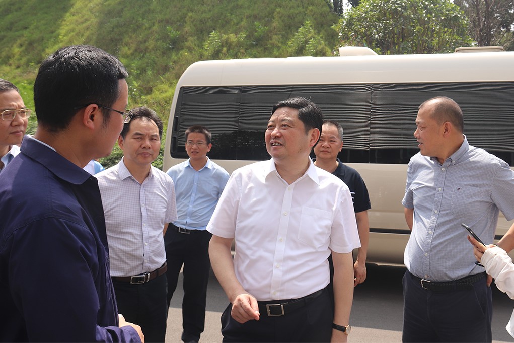 加快发展，抢占机遇丨夏建平一行调研聚鑫汇新材料中部产业基地