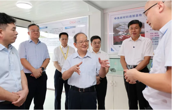 大力发展 大有可为丨广西壮族自治区党委书记鹿心社调研聚鑫汇南部产业基地